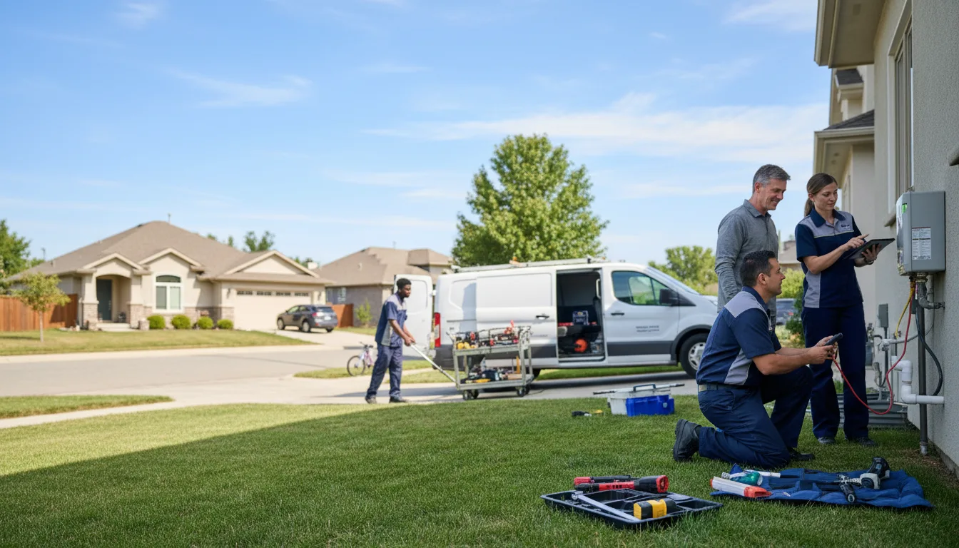 Tankless water heater service in Carroll, NE